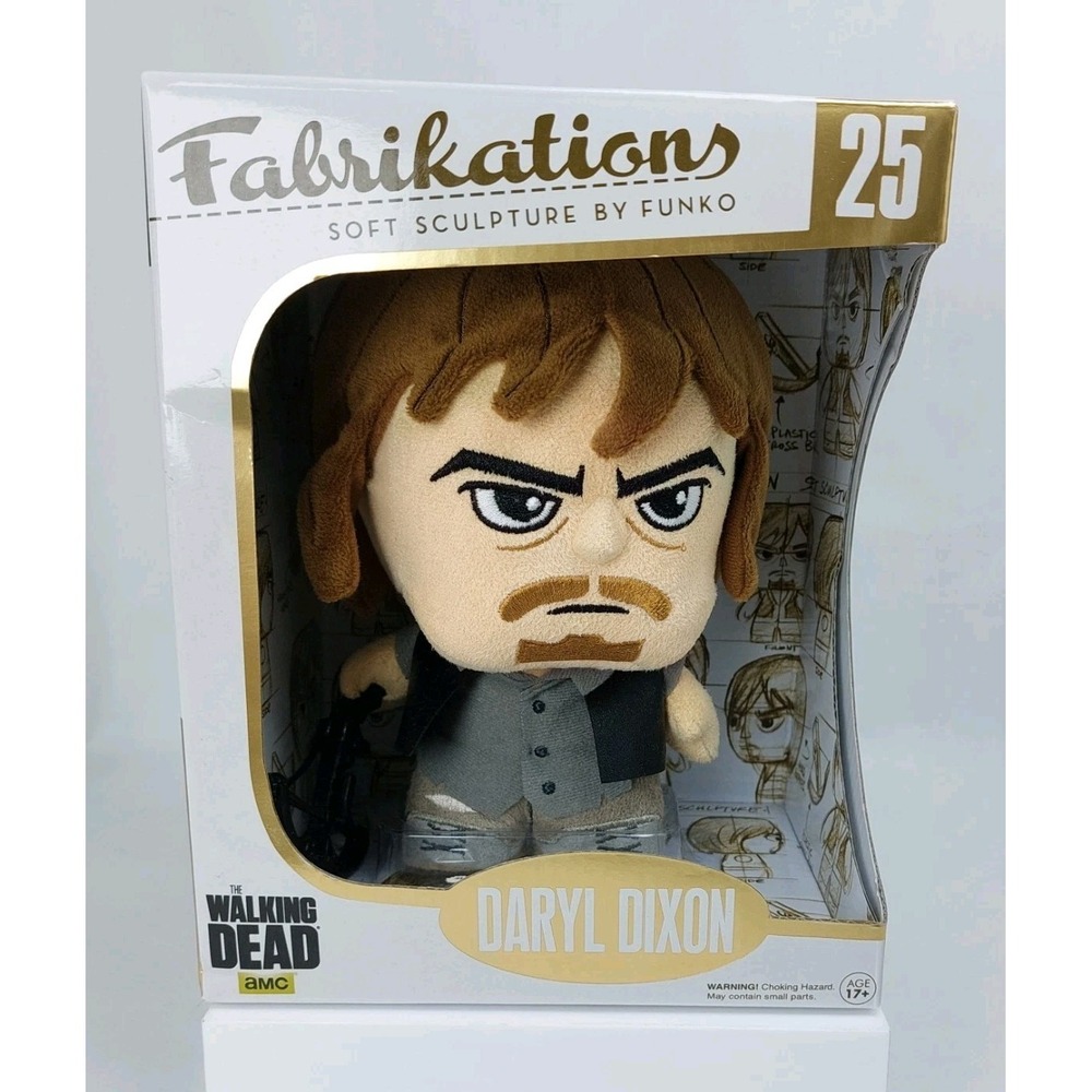 Fabrikations Daryl Dixon The Walking Dead Plush By Funko New In Box